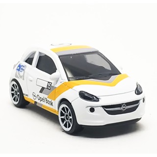 Majorette OPEL ADAM - Opel Bank no.15 White ล้อ 8SW Scale 1/55 (8cm) ไม่มี package