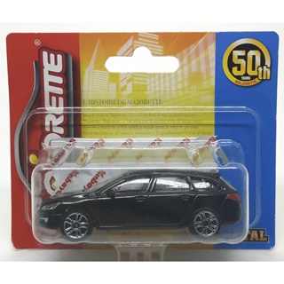 Majorette Peugeot 508 SW (50th Year MJ) Black ล้อ D5S Scale 1/62 (8cm) Kabaya package