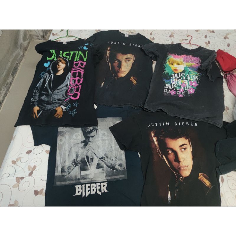 เสื้อยืด Justin Bieber ลิขสิทธิ์แท้