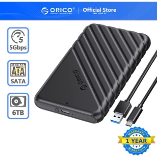 ORICO กล่องใส่ HDD hdd enclosure 2.5 type c to SATA3.0 4TB 5Gbps ssd hdd