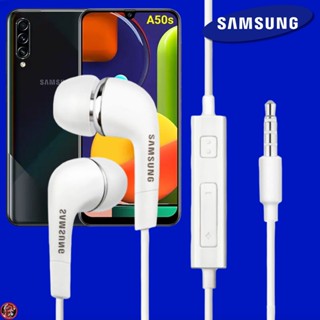 หูฟัง สมอลทอล์คแท้ Samsung 3.5 mm In-Ear ซัมซุง Galaxy A50s และทุกรุ่น อินเอียร์ เสียงดี เบสหนัก ปรับระดับเสียงได้