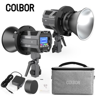 SYNCO COLBOR CL60R CL60 CL 60 RGB 60w ไฟวิดีโอ สีเต็ม 2700K-6500K ควบคุมผ่านแอป Bowens Mount ไฟ COB VS 60B