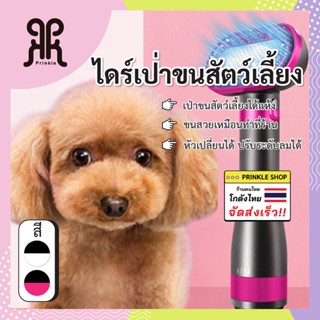 พร้อมส่ง ไดร์ขนสัตว์เลี้ยง แปรงขนสัตว์เลี้ยง Parsmarde ปรับได้3ระดับ ไดร์สัตว์เลี้ยง เป่า 2in1 อุณหภูมิคงที่สามความเร็ว