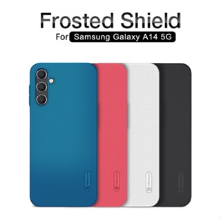 เคสโทรศัพท์มือถือ พลาสติกแข็ง ปิดด้านหลัง ลาย Nillkin สําหรับ Samsung Galaxy A14 5G A14 5G