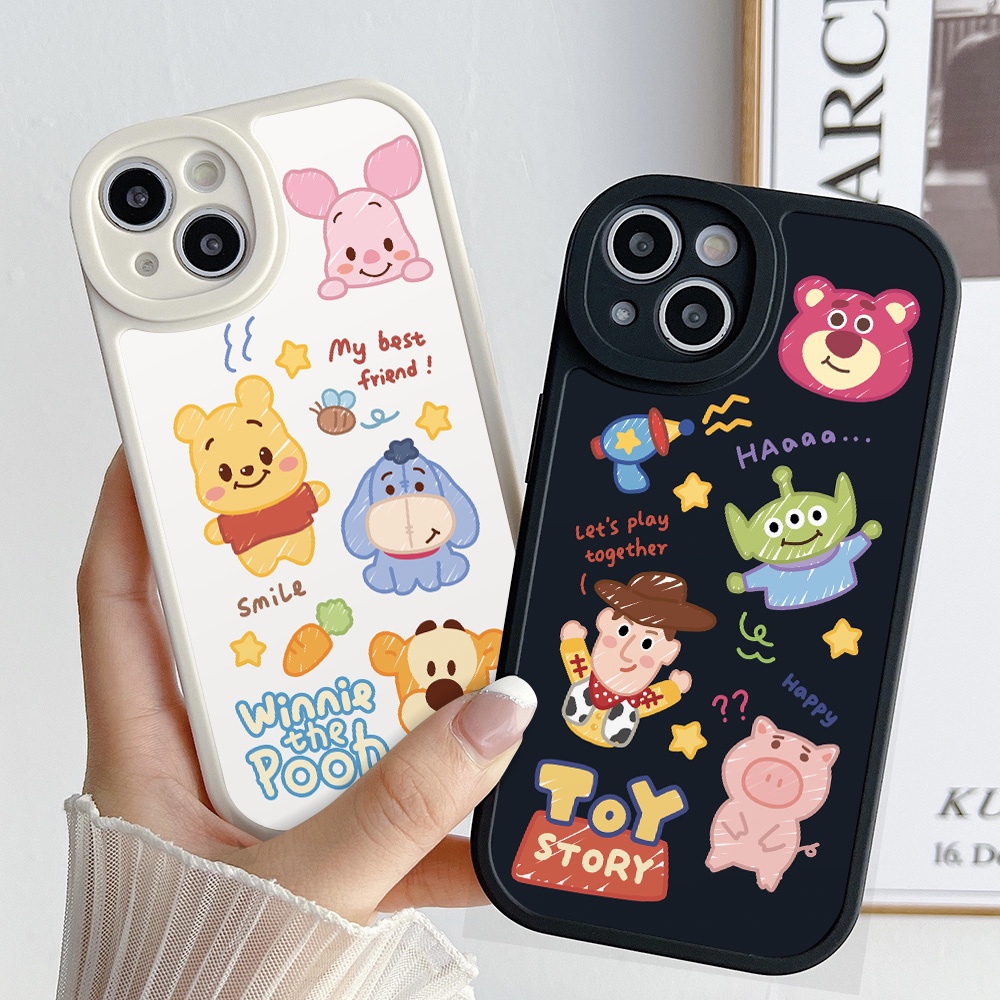 เคส OPPO A79 5G A98 A38 4G A58 A78 A18 A17 A77s เคส oppo a18 A57 A76 A96 A77 A74 5G A95 A16 A16k A33 A53 A93 A54 เคส OPPO A91 A31 A92 A52 A72 A15s A15 A5 A9 2020 A12 A5s A7 F9 A83 A16e เคสนิ่ม การ์ตูนการ์ตูนการ์ตูน