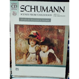 SCHUMANN SCENES FROM CHILDHOOD OPUS 15 FOR THE PIANO038081234434