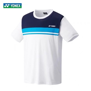 Yonex ใหม่ เสื้อกีฬาแบดมินตัน แขนสั้น สําหรับผู้ชาย และผู้หญิง