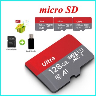 Sd การ์ดหน่วยความจํา Micro 100% Class10 UHS-1 16GB 32GB 64GB 128GB 256GB 512GB Ultra Micro SDHC