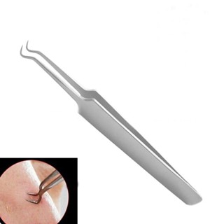 💄สเตนเลสสตีลสิวเสี้ยนสิวสิว Comedone Clip Remover Tool