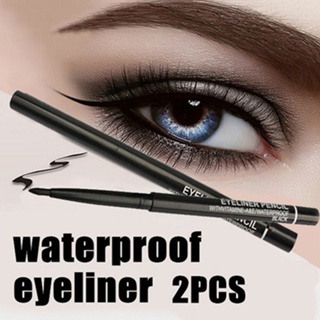 WISMAR 2Pc Eyebrow Pen Colorfast High Intensity Color Convenient Fashion Eyebrow Pencil for Girl