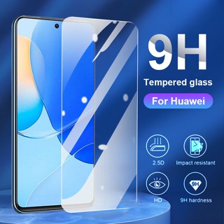 ฟิล์มกระจกนิรภัยกันรอยหน้าจอ HD แบบใส สําหรับ Huawei Nova 3i 5T 7i 7 7se 8i 9 se 10 se 11 11i Y70 Y90 Y6S Y7A Y9A Y9S Y7 Pro Y9 Prime Y5P Y6P Y7P P20 P30 Lite P40 P50 Mate 20 X 30