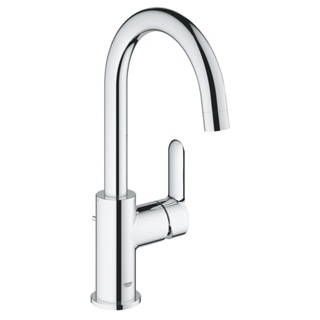 GROHE BAUEDGE ก๊อกผสมอ่างล้างหน้าทรงโค้งสูง พร้อมป๊อปอัพ 23093000 BAUEDGE SINGLE LEVER BASIN MIXER Basin Mixer Bathroom