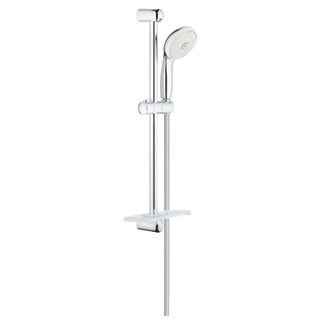 GROHE NEW TEMPESTA ชุดฝักบัวมือ 3 ระบบ พร้อมราว 60 ซม.และถาด 27927001 NEW TEMPESTA SHOWER RAIL SET III 600 MM. WITH