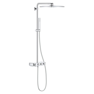 GROHE EUPHORIA SMART CONTROL ชุดระบบฝักบัวพร้อม THERMOSTAT แบบเหลี่ยม 26508000 31 CM SHOWER SYSTEM