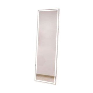 FOCCO GINA กระจกไฟตั้งพื้น PR8425 2.6x50x160 CM. M0043 GINA LED STAND MIRROR PR8425 2.6x50x160 CM. Mirror &amp; Mirror Cabi