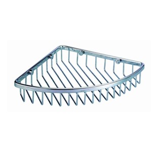 LA BELLE ตะแกรงสามเหลี่ยมเข้ามุม (X) 11086X CORNER BASKET 290LX220WX50H MM. Shelf Bathroom Accessories by GROHE Distrib