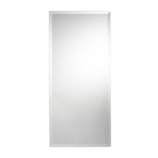 LA BELLE กระจกเงาทรงสี่เหลี่ยมผืนผ้า เจียปลี 2 ซม.วางตั้ง นอน 9909 11 MIRROR 45X100 CM Mirror &amp; Mirror Cabinet Bathroom