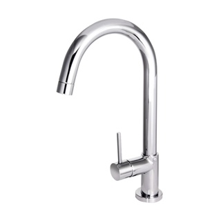 LA BELLE ก๊อกน้ำเย็นอ่างล้างชาม แบบก้านยกเปิด LB61207 Cold Water Kitchen Faucet Kitchen Bar Basin Tap Bathroom Fitting