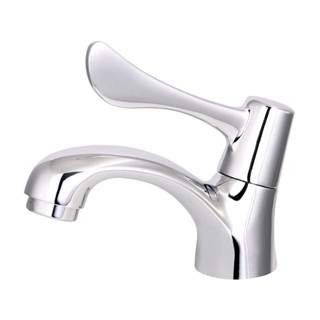 LA BELLE ก๊อกน้ำอ่างล้างหน้า-ล้างมือแบบก้านปัดเซรามิควาล์ว 90 LB70401 Cold Water Faucet Basin Single Tap Bathroom Fitti