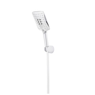 LA BELLE ฝักบัวสายอ่อน 3 ระดับ พร้อมสายและขอแขวน LB-SH0307-SET Hand Shower with 3-Position Shower Products Bathroom Fit