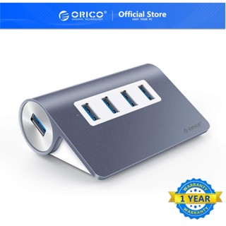 ORICO Aluminum USB Hub 4 ports USB 3.0 HUB High Speed Mini Splitter Portable Hub for Laptop PC Computer with 1M Data Cable（M3H4-V1）