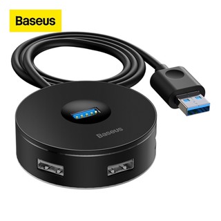 Baseus ฮับอะแดปเตอร์ usb 4 พอร์ต usb 3.0 type c เป็น usb 3.0 usb 2.0 สำหรับ macbook อุปกรณ์เสริมคอมพิวเตอร์