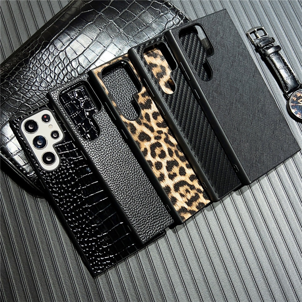 แฟชั่นบนท้องถนน ระดับสูง ซองโทรศัพท์ Samsung Galaxy S23 Ultra S23 Plus S23 S22 Ultra S22 Plus S22 Case เคสโทรศัพท์ใหม่ PU คอร์เทกซ์ ป้องกันการตก เคสมือถือซัมซุง