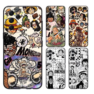 เคส SAMSUNG A24 A14 A34 A54 5G A11 M11 4G 5G A51 A30 A20 A71 A70 A70SS A70 A70S โทรศัพท์มือถือแบบนิ่ม ผิวด้าน ลายลูฟี่ ซอรอน สําหรับ