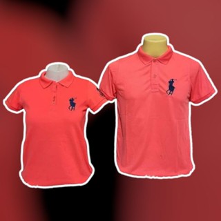 เสื้อคอปกโปโล สีโอรสเข้ม พร้อมส่ง มีเก็บปลายทาง