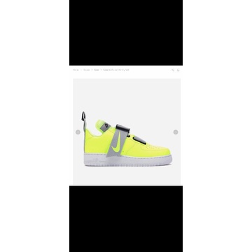 Nike Air Force1 Low Utility Volt 12US