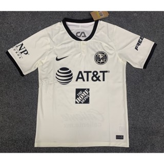 [Fans] เสื้อเชิ้ตแขนสั้น ลายทีมชาติฟุตบอลอเมริกา 2223 Americas Second Away Stadium Offwhite คุณภาพสูง ไซซ์ s-3XL