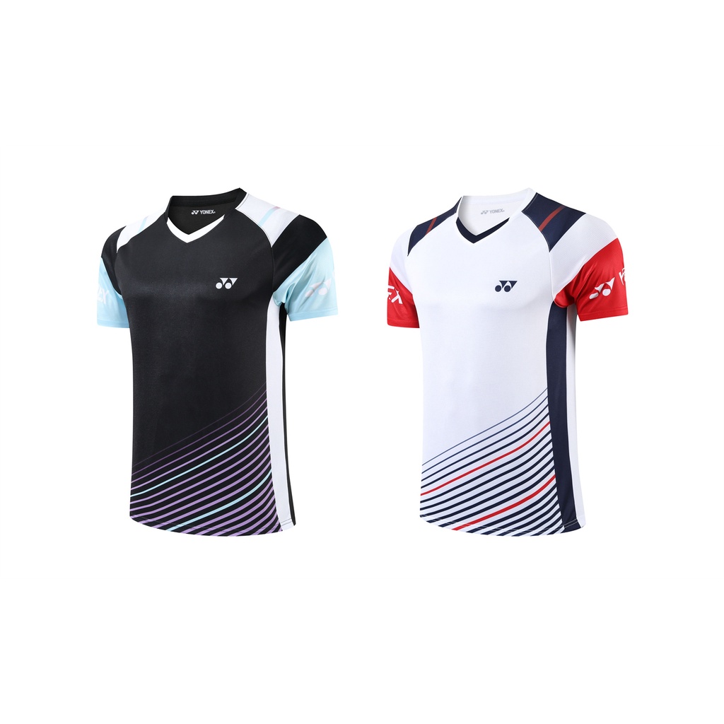 New Badminton 2023 เสื้อยืดลําลอง สําหรับผู้ชาย และผู้หญิง แขนสั้น พิมพ์ลาย เหมาะกับการเล่นกีฬา