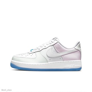 NIKE AIR FORCE ONE AE White Blue การเปลี่ยนสี การเหนี่ยวนำความร้อน