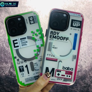 เคสแม่เหล็ก EMO OFF เกมพิกเซล เข้ากันได้กับ เคสไอโฟน 14 หรูหรา เข้ากันได้กับ เคสกันกระแทก iphone 14 pro max case เข้ากันได้กับ เคสไอโฟน 14  pro max กันกระแทก เข้ากันได้กับ เคสกันกระแทก เคสไอโฟน 14 pro max หรูหรา เข้ากันได้กับ เคสไอโฟน 14