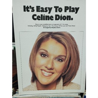 ITS EASY TO PLAY CELINE DION (MSL)9780711965898