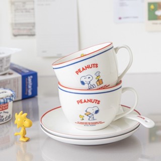 [Peanuts] Snoopy Retro cup set (2set) นำเข้าจากเกาลี