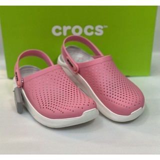 รองเท้าแตะ แบบหนีบCrocs LiteRide Clog  กำลังฮิต เบาใส่สบายนิ่มสินค้ามีพร้อมส่งทุกคู่