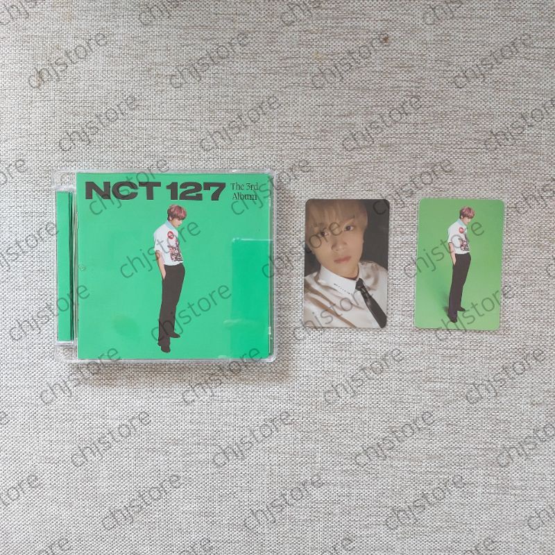 NCT 127 STICKER (JEWEL VER.) HAECHAN อัลบั้ม ปกแฮชาน การ์ดแฮชาน ได้โปสเตอร์