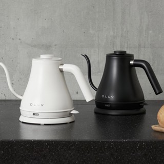 [Olly] ❣️สีขาว พร้อมส่ง❣️ Electric Kettle / Coffee Drip Pot: กาต้มน้ำไฟฟ้า มินิมอล ดริปกาแฟ