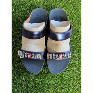 Fitflop Fino Bejewelled Meteo Blue size 41