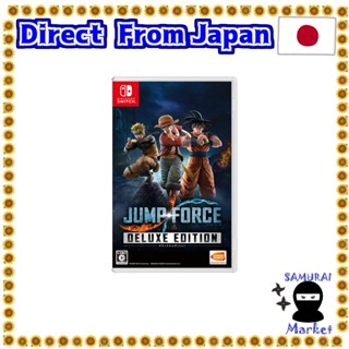 【ส่งตรงจากญี่ปุ่น】Jump Force Deluxe Edition Nintendo Switch วิดีโอเกม จากญี่ปุ่น หลายภาษา ใหม่