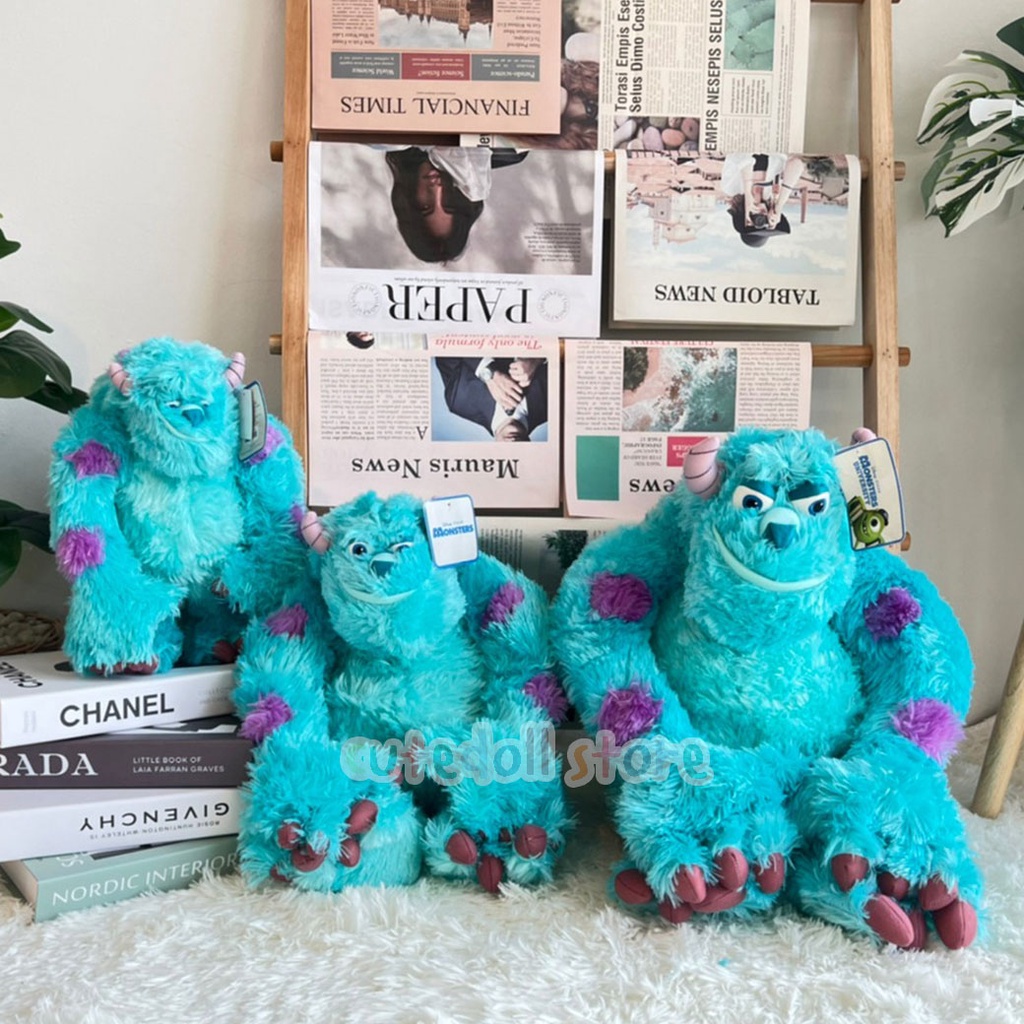 ตุ๊กตา ซัลลี่ Sulley /Disney Pixar ลิขสิทธิ์แท้ ตุ๊กตา Monster inc Sulley ขนาด 14, 18, 22 นิ้ว