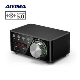 AIYIMA TPA3116 เครื่องขยายเสียงดิจิตอล ชนิดบลูทูธ 50Wx2 AUX TF U เครื่องเล่นแผ่น MP3 ลำโพง