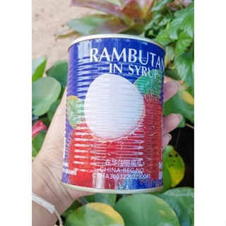 #เงาะกระป๋องจิงโจ้ น้ำหนักสุทธิ 565กรัม (มีฮาลาล) Rambutan-in--Syrup