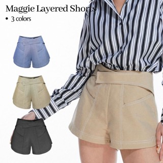 Merge Official - Maggie Layered Shorts (พร้อมส่ง)