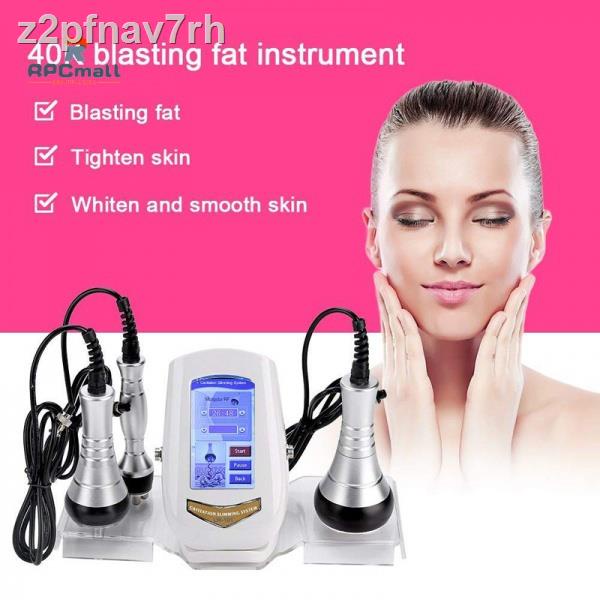 40k 3 in 1 Ultrasonic Beauty Instrument RF Fat Blasting Facial Body Multifunctional Rf machine Ultra