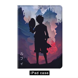 One Piece Luffy เคสไอแพด mini 6 air 1/2/3/4/5 เคส ipad 10.2 gen 7 8 9 gen5/6 cover gen10 2022 pro 11 tri-fold case