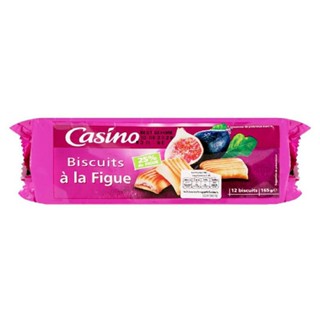 คาสิโน่ บิสกิตสอดไส้ลูกฟิกซ์ Casino Biscuit a la figue 165g.