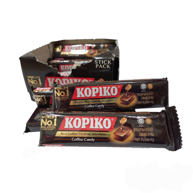 🌟Kopiko แท่งจ้าา ลูกอมกาแฟ ขนาด 27 กรัมจ้าา😲