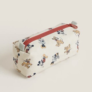 [พร้อมส่ง] กระเป๋าดินสอ พิมพ์ลายมิกกี้เมาส์ จุของได้เยอะ สไตล์เรโทร 2023